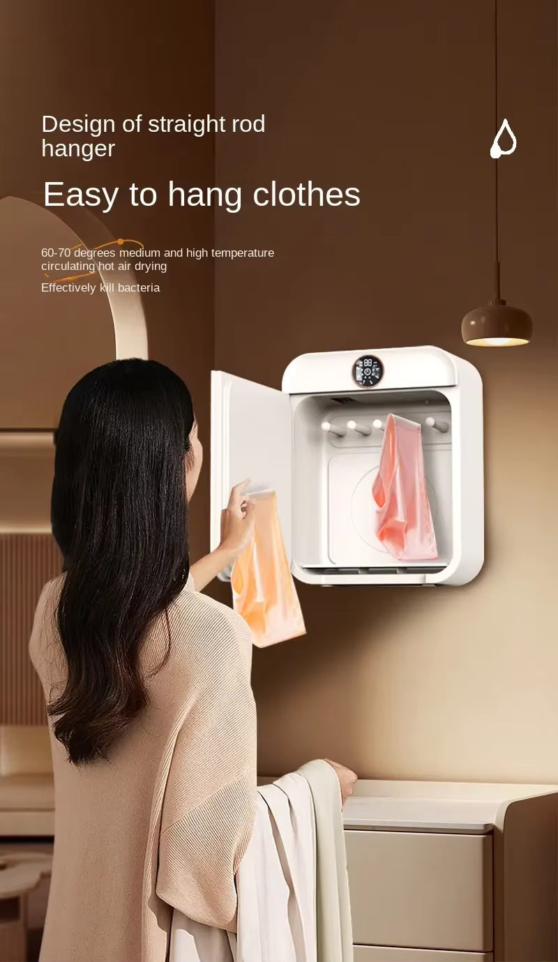 Hotselling Smart UV Mini Electric Clothes Dryer Compact Portable for Baby and Women for Home Hotel and Outdoor Use Automatic