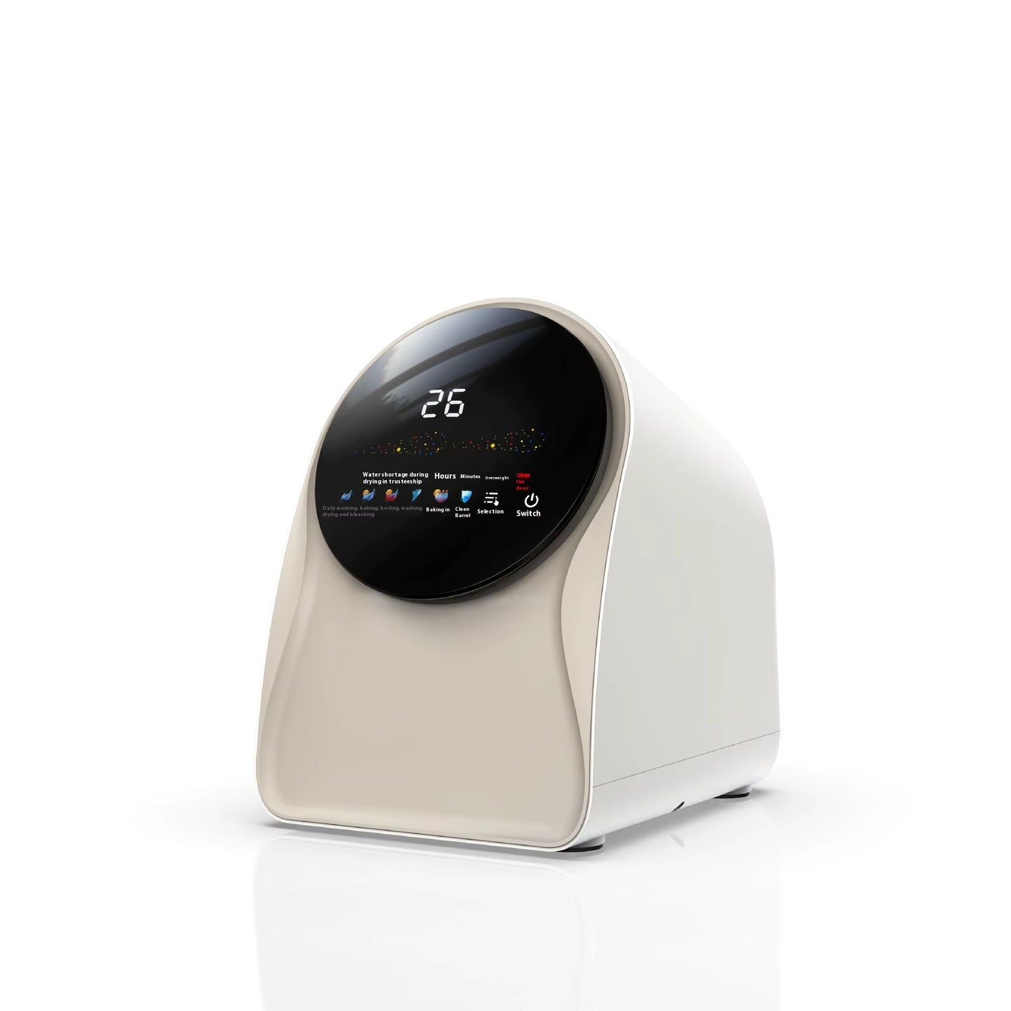 0.5Kg Mini Washing Machine Fully Automatic Integrated Drum for High-Temperature Cooking Drying Underwear Socks Baby Items