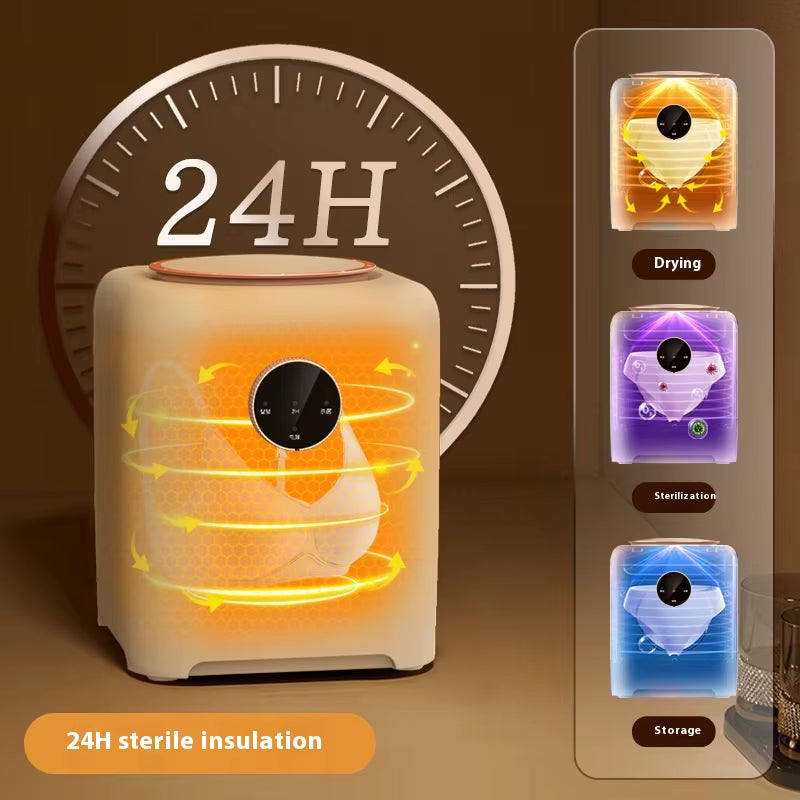 Small Household Quick-Drying Underwear Dryer Mini Air Dryer for Baking Clothes Electric Plastic Housing for Hotels