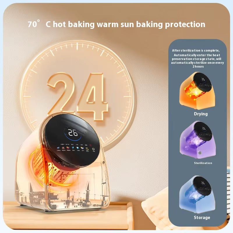 0.5Kg Mini Washing Machine Fully Automatic Integrated Drum for High-Temperature Cooking Drying Underwear Socks Baby Items