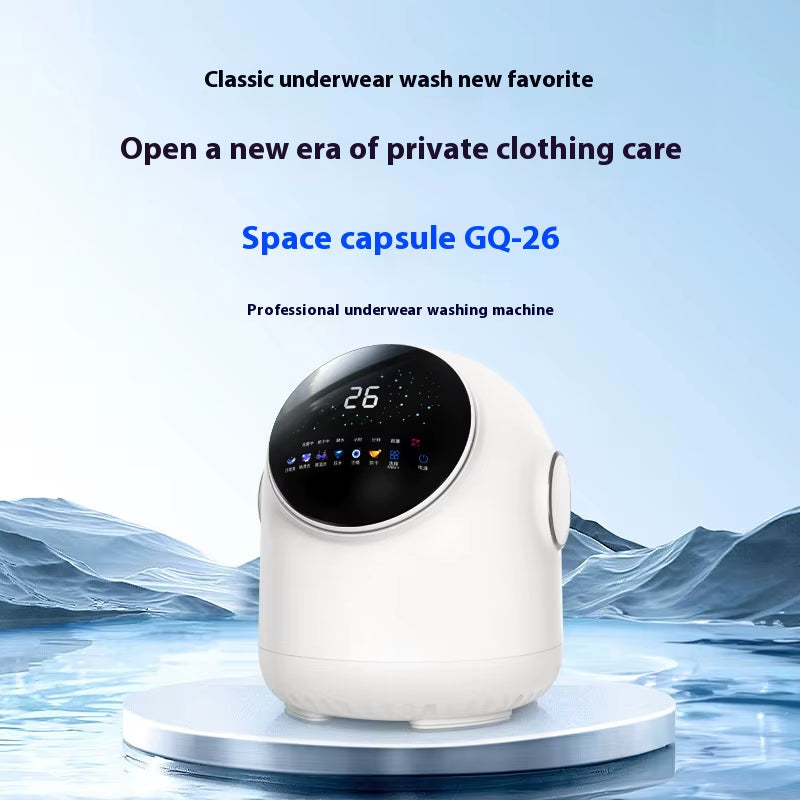0.5Kg Small High-Temperature Full-Automatic Underwear Washing Machine Disinfection Sterilization Drying Mini Washing Machine
