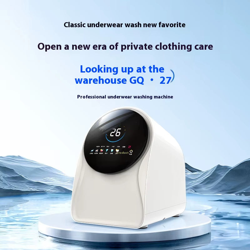 0.5Kg Mini Washing Machine Fully Automatic Integrated Drum for High-Temperature Cooking Drying Underwear Socks Baby Items
