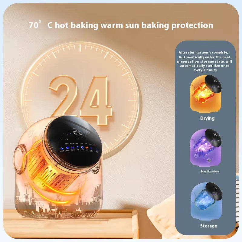 0.5Kg Small High-Temperature Full-Automatic Underwear Washing Machine Disinfection Sterilization Drying Mini Washing Machine