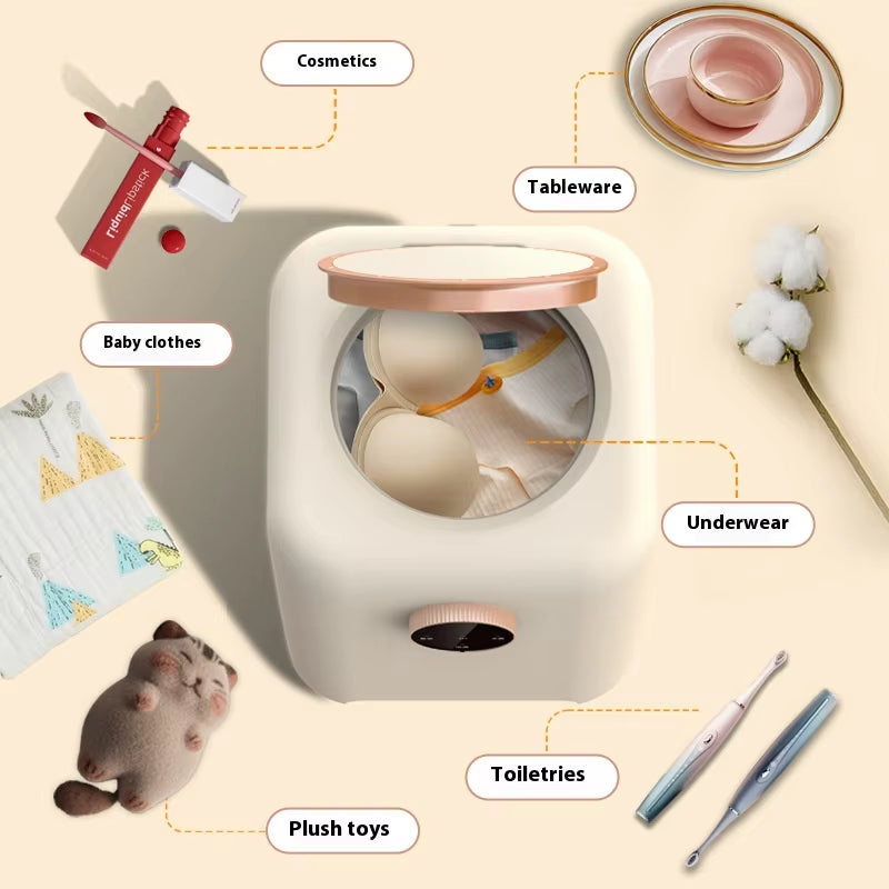 Small Household Quick-Drying Underwear Dryer Mini Air Dryer for Baking Clothes Electric Plastic Housing for Hotels