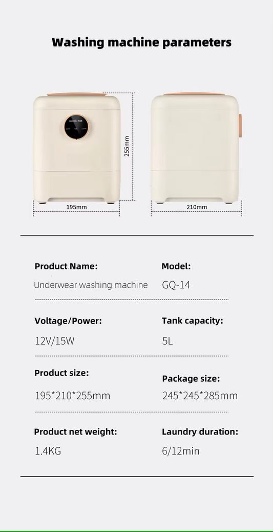 Hotselling Smart UV Mini Electric Clothes Dryer Compact Portable for Baby and Women for Home Hotel and Outdoor Use Automatic